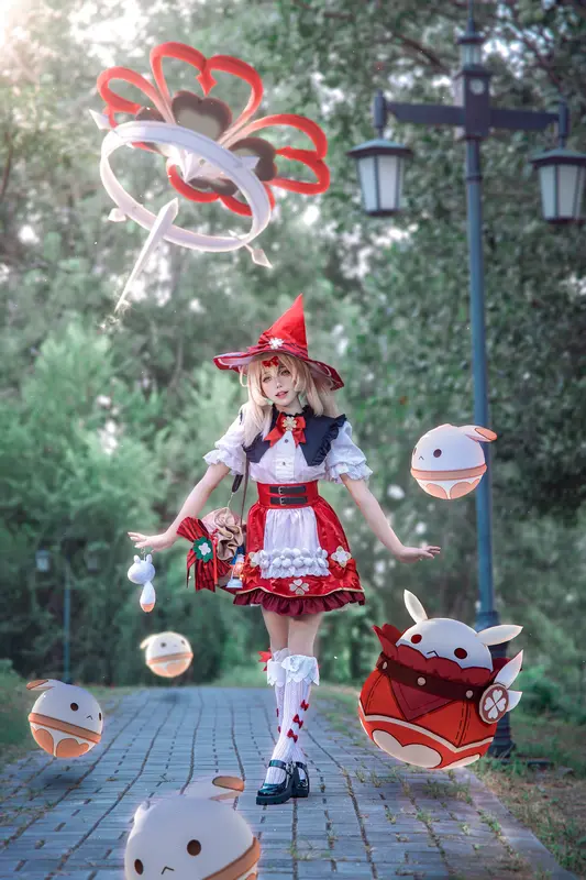 NO.087『琪花星烛·可莉』可莉炸鱼舞 - 咬一口兔娘